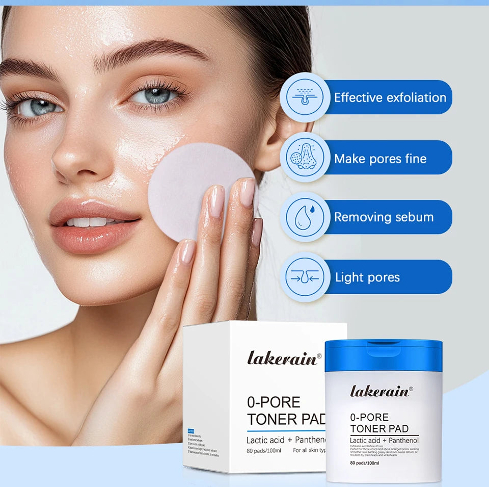 Zero Pore Pad 2.0 Double Textured Facial Toner For Exfoliating And Smoothing Pores Korean Skin Care Pad For All Skin Types 70pcs